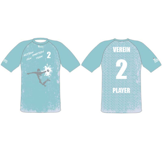 Action-Fun-Emotion-Team Shirt Flash t¸rkis
