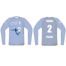 Action-Fun-Emotion-Team Longsleeve Flash hellblau
