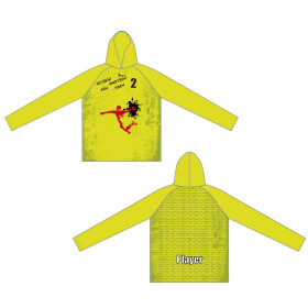 Action-Fun-Emotion-Team Hoodie Flash lime
