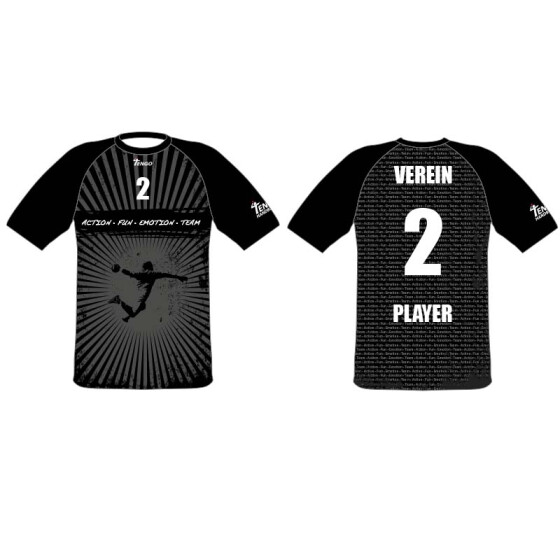 Action-Fun-Emotion-Team Shirt Stella schwarz
