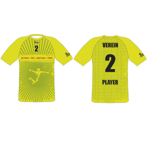 Action-Fun-Emotion-Team Shirt Stella lime