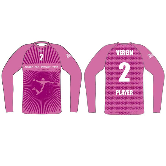 Action-Fun-Emotion-Team Longsleeve Stella pink