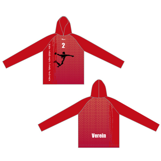 Action-Fun-Emotion-Team Hoodie Emotion rot