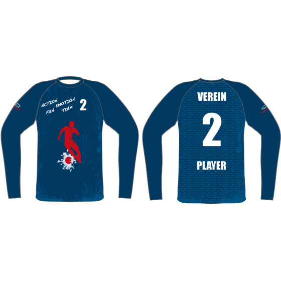Action-Fun-Emotion-Team Longsleeve Flash blau