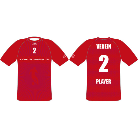 Action-Fun-Emotion-Team Shirt Stella rot