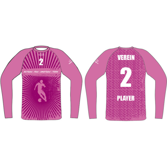 Action-Fun-Emotion-Team Longsleeve Stella pink