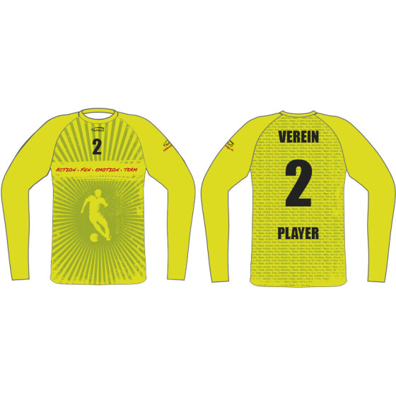 Action-Fun-Emotion-Team Longsleeve Stella lime