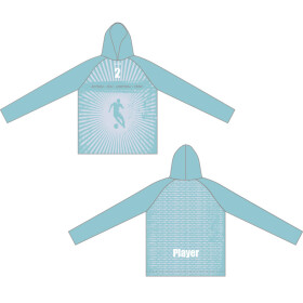 Action-Fun-Emotion-Team Hoodie Stella t¸rkis
