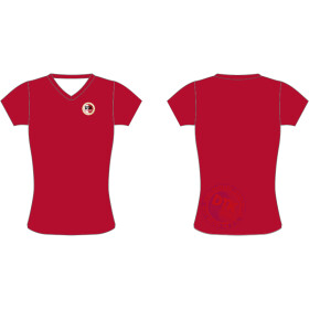 DTK Shirt M&auml;dchen rot