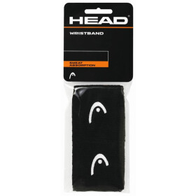 Head Wristband 2,5&quot; black 2er Pack