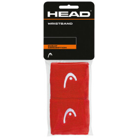 Head Wristband 2,5&quot; red 2er Pack