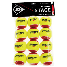 Dunlop Stage 3 red x 12 Polybag