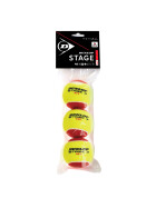 Dunlop Stage 3 red x 3 Polybag