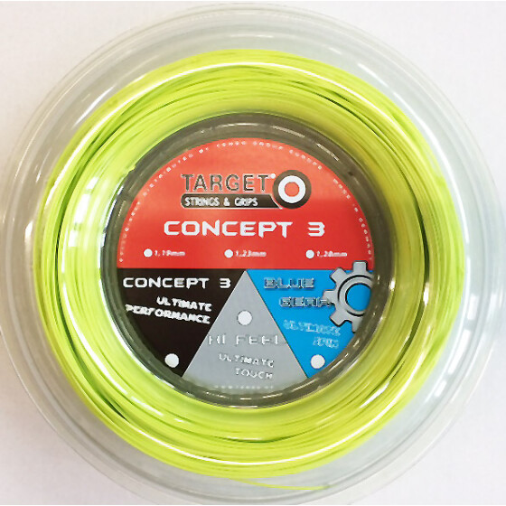Target Concept 3 lime 200m-Rolle 1,23