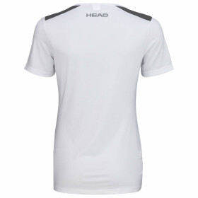 Head Club Tech T-Shirt Women white/dark blue