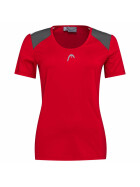 Head Club Tech T-Shirt Women red TCK