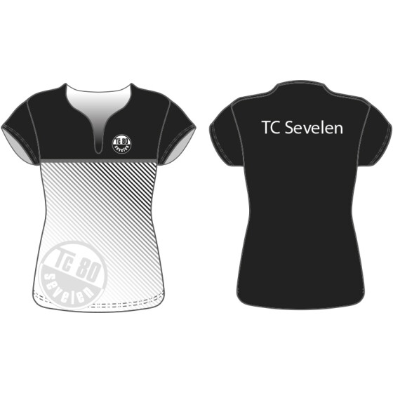 TC80S Shirt Y Damen schwarz