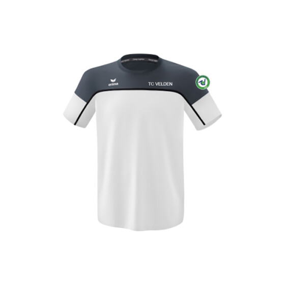 TCV Change by erima T-Shirt Herren white/slate grey inkl.TCV-Logo