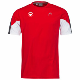 Head Club Tech T-Shirt Men red inkl. RWG-Logo