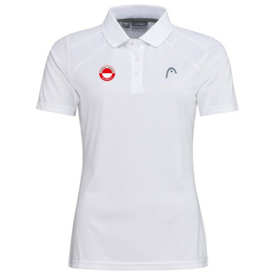 Head Club Tech Polo Women white inkl. RWG-Logo