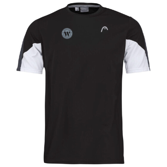 Head Club Tech T-Shirt Men black inkl. TC Wilmersdorf-Logo