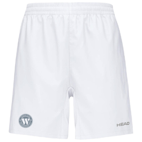Head Club Short Men white incl. TC Wilmersdorf-Logo