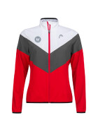 Head Club Jacket Women red inkl.TC Wilmersdorf-Logo