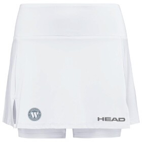 Head Club Basic Skort Women white inkl.TC Wilmersdorf-Logo