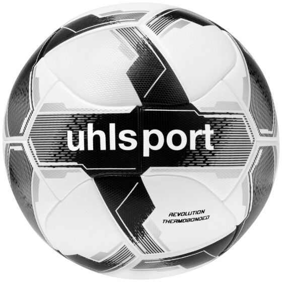 uhlsport Revolution Thermobonded Fussball wei&szlig;/schwarz/silber Gr. 5