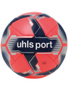 uhlsport Match Addglue Revolution Fussball fluo rot/marine/silber Gr. 5