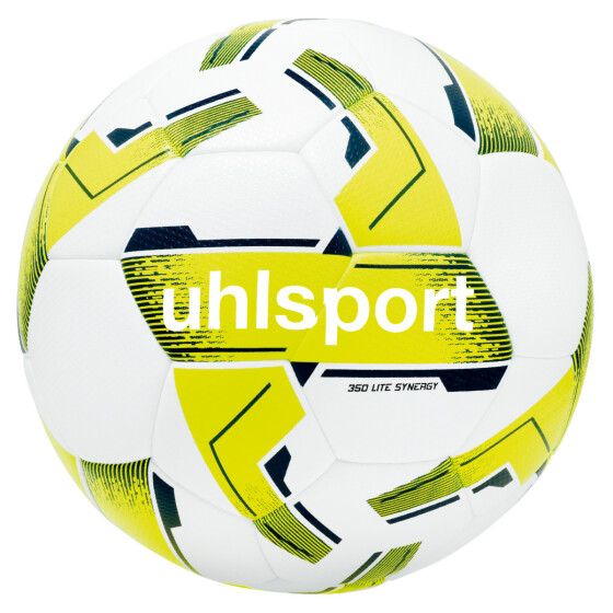 uhlsport 350 Lite Synergy Fussball wei&szlig;/fluo gelb/marine