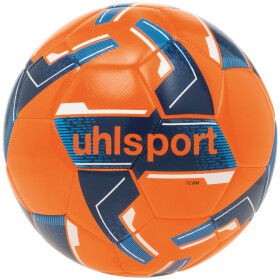 uhlsport Team Fussball fluo orange/blau/wei&szlig; Gr. 5
