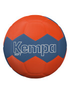 Kempa Soft Kinderhandball ice grau/fluo rot
