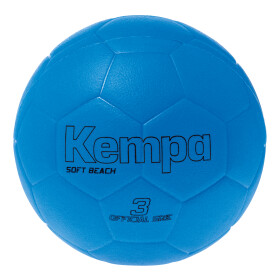 Kempa Soft Beach fluo blau Gr&ouml;&szlig;e 3