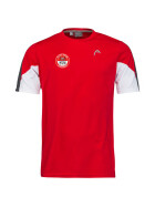 Head Club Tech T-Shirt Boys red incl. RWD-Logo