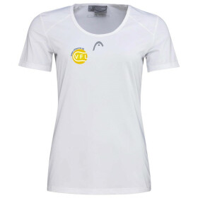 Head Club Tech T-Shirt Girls white inkl. Logo VfL Kamen