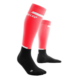 CEP The Run Compression Socks tall pink/black Men