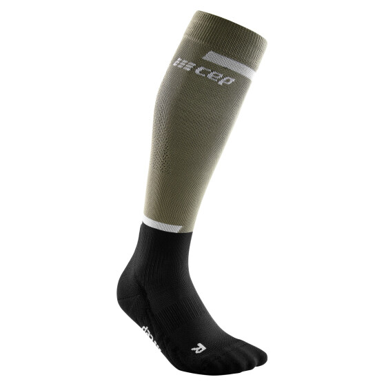 CEP The Run Compression Socks tall olive/black Men