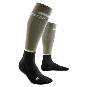 CEP The Run Compression Socks tall olive/black Men