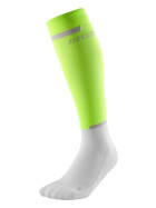 CEP The Run Compression Socks tall green/white Women