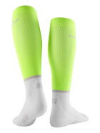 CEP The Run Compression Socks tall green/white Women