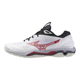 Mizuno Wave Stealth 6 / White/salsa/vulcan