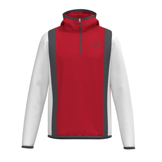 Head Club 25 Tech Hoodie Men red/white