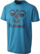 Classic Bee Baumwoll-T-Shirt / oriental blue-nine iron