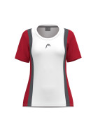 Head Club 25 Tech T-Shirt Girls red/white