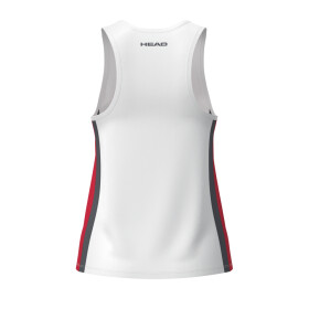 Head Club 25 Tank Top Girls red/white