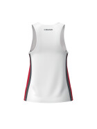 Head Club 25 Tank Top Girls red/white