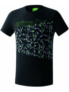 Erima Stylo-Mylo T-Shirt / schwarz-anthrazit-green