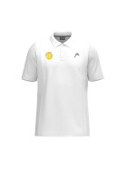 Head Club 25 Tech Polo Men white incl. Logo VfL Kamen
