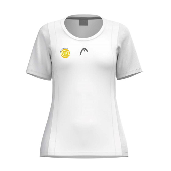 Head Club 25 Tech T-Shirt Women white incl. Logo VfL Kamen